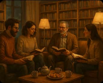 Cozy Book Club — “The Midnight Library”